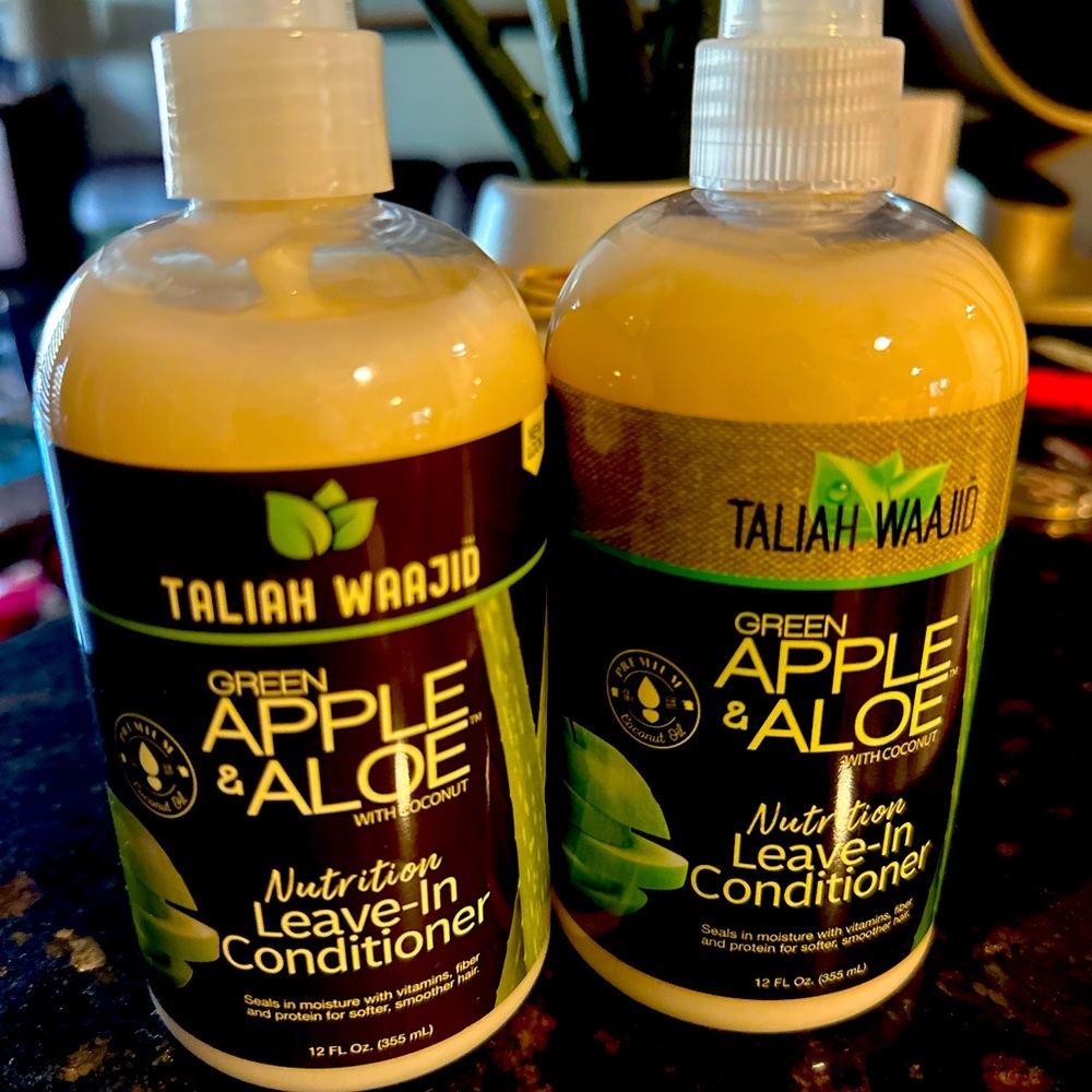 Taliah waajid green apple and aloe leave in conditioner
